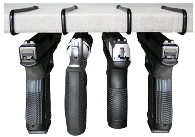 Gun Safe Handgun Hanger, Under-Shelf, 4-Pk.