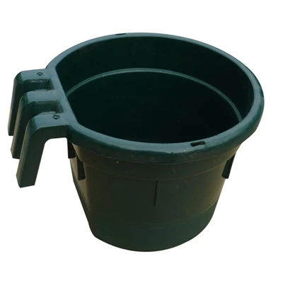 Feed Bucket, Dark Green, 8 Qts.