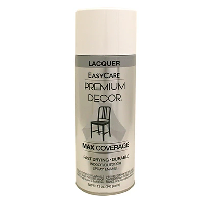 Premium Decor Gloss Lacquer Finish, White, 12 oz.