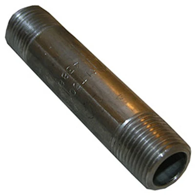 Stainless Steel Pipe Nipple, 3/8 x 3 In.