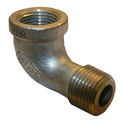 Stainless Steel 90-Degree Street Elbow, 1/8 In.