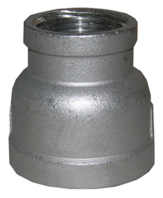 Stainless Steel Bell Reducer, 1/2 x 3/8 In.
