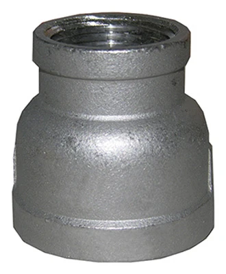 Stainless Steel Bell Reducer, 3/4 x 1/2 In.