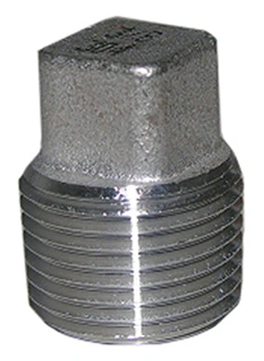 Stainless Steel Pipe Plug, 1/4 In.