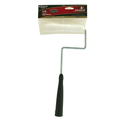 Mini Paint Roller Cover + Frame, Woven, 6.5 x 3/8 In.