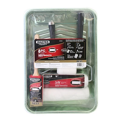 8-Pc. Paint Tray Set, Metal