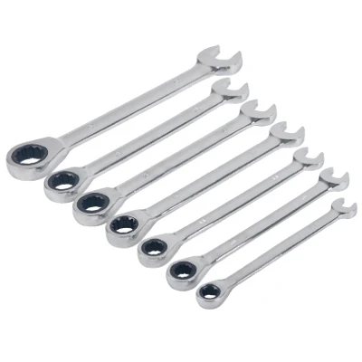Ratcheting Wrench Set, Metric 8-Pc.