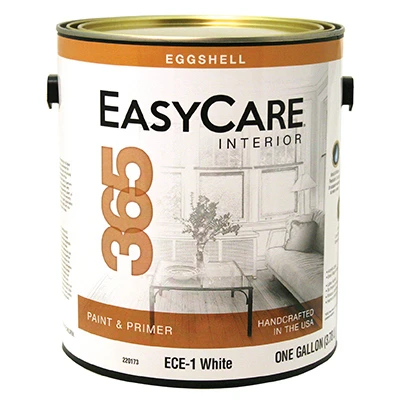 365 Interior Latex Wall Paint & Primer, Eggshell White, Gallon