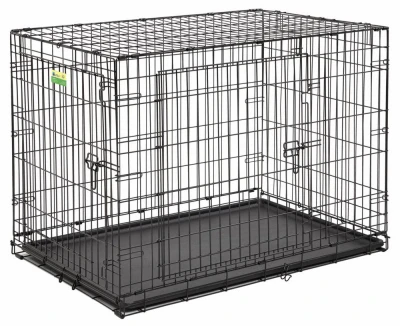 2 Door Dog Crate, 42 In.