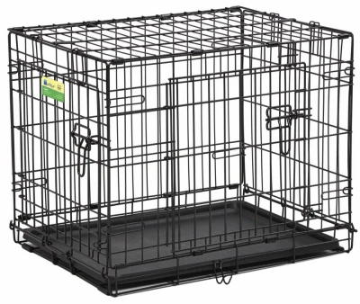 2 Door Dog Crate, 24 In.