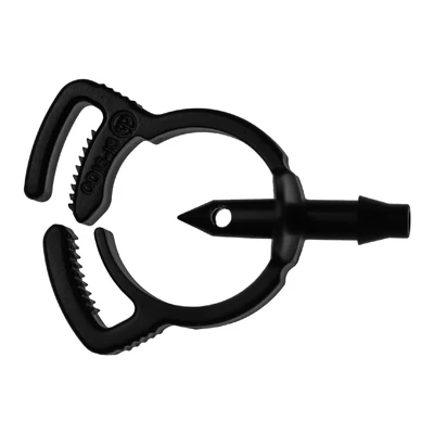 Drip Irrigation Barbed Coupling, Self-Piercing, 1/4-In.