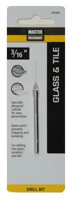 3/16 x 2-1/4 In. Glass & Tile Drill Bit