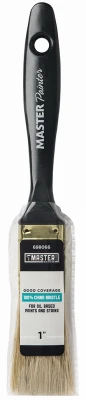 Flat Paint Brush, China Bristles, 1 In.