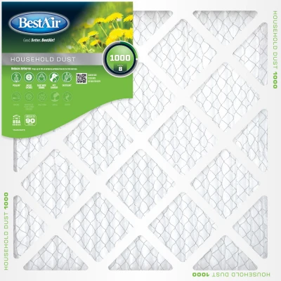 18x30 x 1 In. Standard Pleated Air Filter, MERV 8, 90 Days