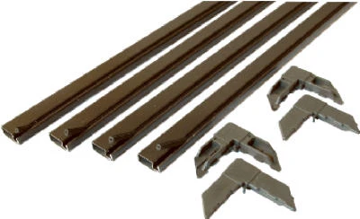 Bronze Make-To-Fit Screen Kit for 48 In. Square Screen