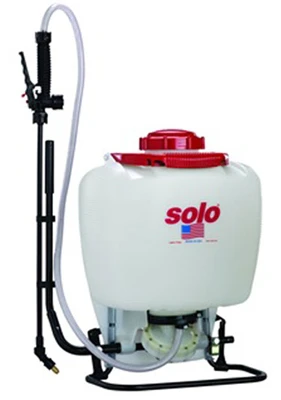 Backpack Garden Sprayer, Diaphragm Pump, Carry Handle, 4-Gallons