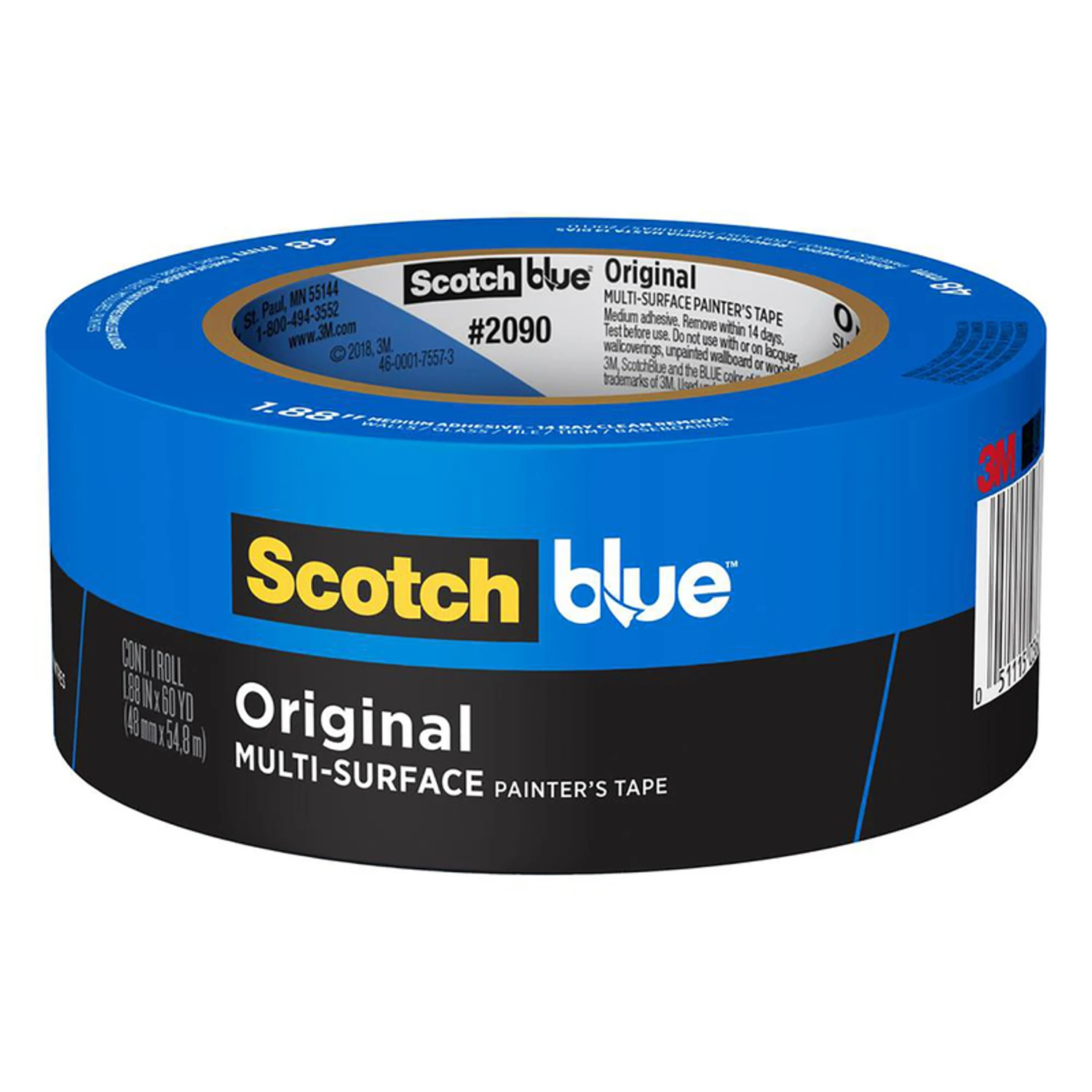 Blue Original Multi-Surface Painter's Tape, 1.88 In. x 60 Yds.