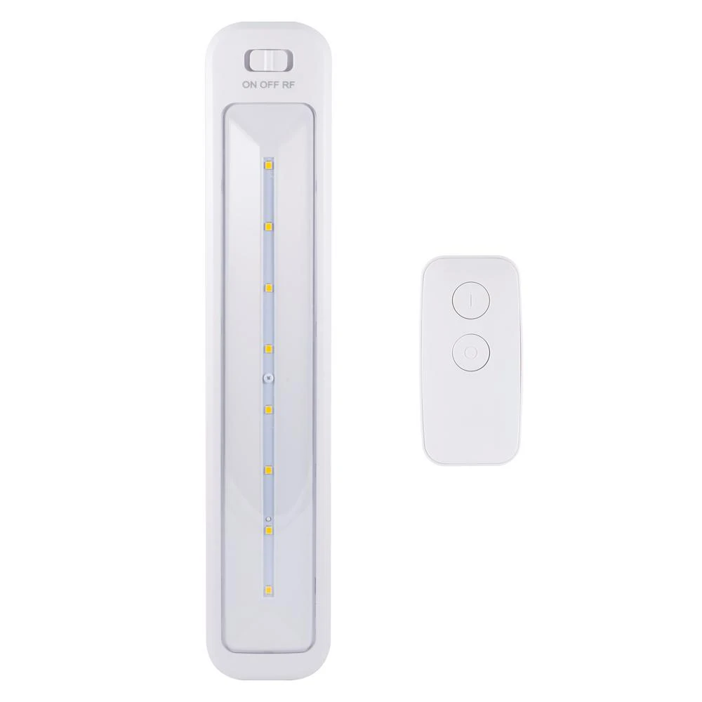 Wireless LED Light Bar, Battery Operated, With Remote, 12-In.