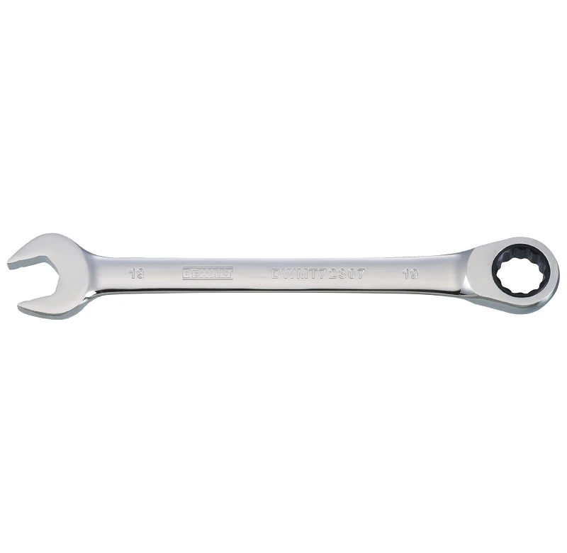 MetricRatcheting Combination Wrench, Long-Panel, 19mm
