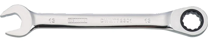 MetricRatcheting Combination Wrench, Long-Panel, 13mm
