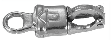 Panic Snap, Rigid, Round Eye, #1001, 1/2-In.