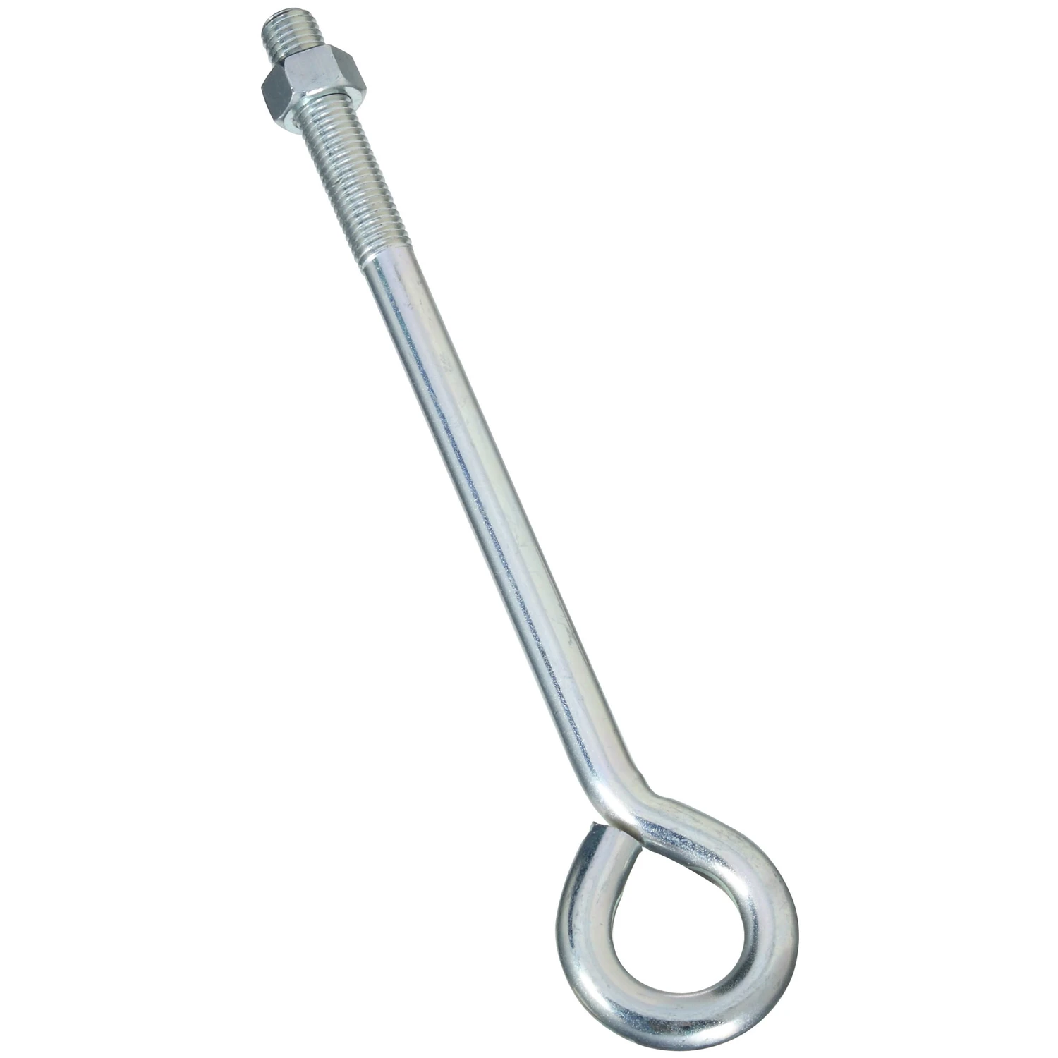 Eye Bolt With Hex Nut, 2160BC, Zinc, 3/4 x 14 In.