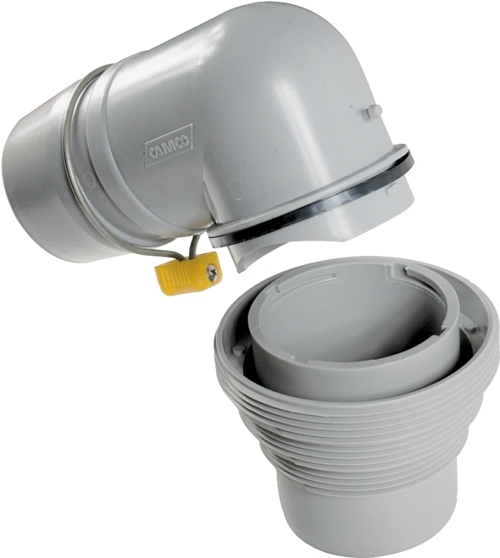 RV Easy Slip Elbow, 4-In-1 Tapered Adapter