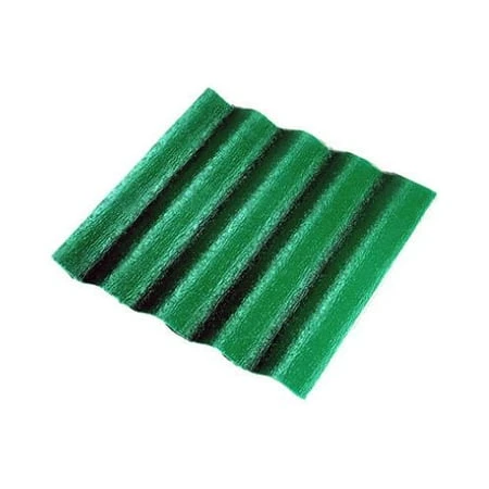 26 In. x 8 Ft. Green 5 oz. Corrugated Fiberglass