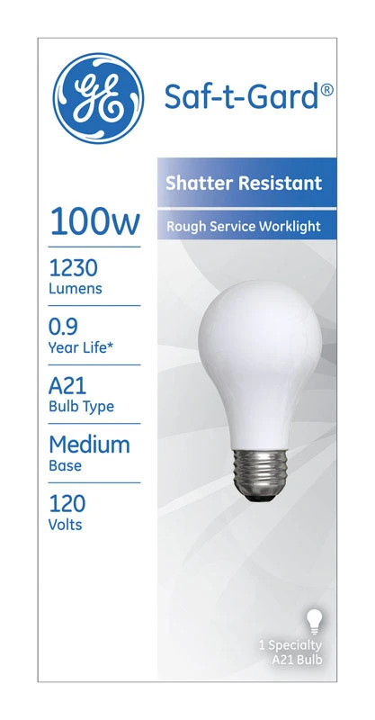 100-Watt Rough Service Light Bulb