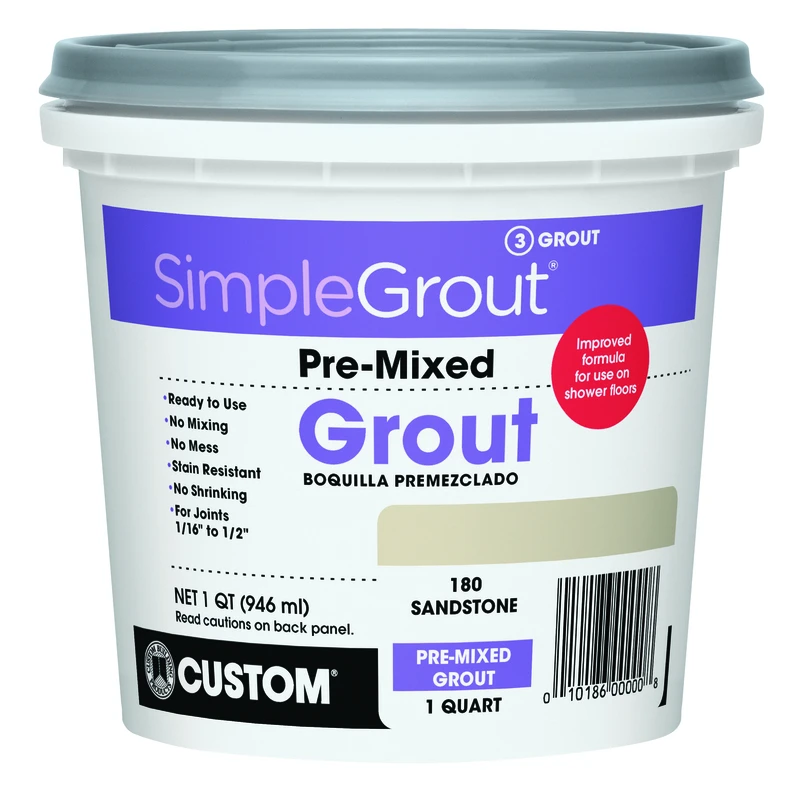 Haystack Pre-Mixed Grout, Qt.