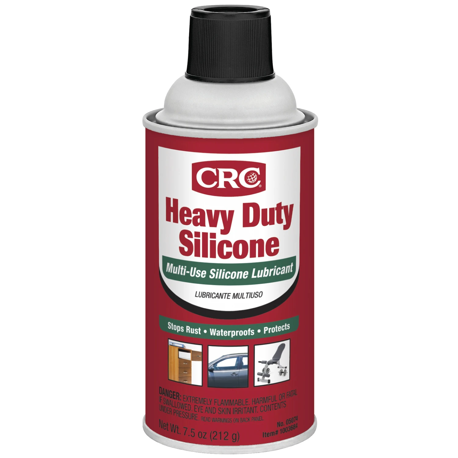 Heavy-Duty Silicone Lubricant,7.5 oz.