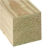 Pressure-Treated Wood Post, #2, 4 x 4 In. x 8 Ft.