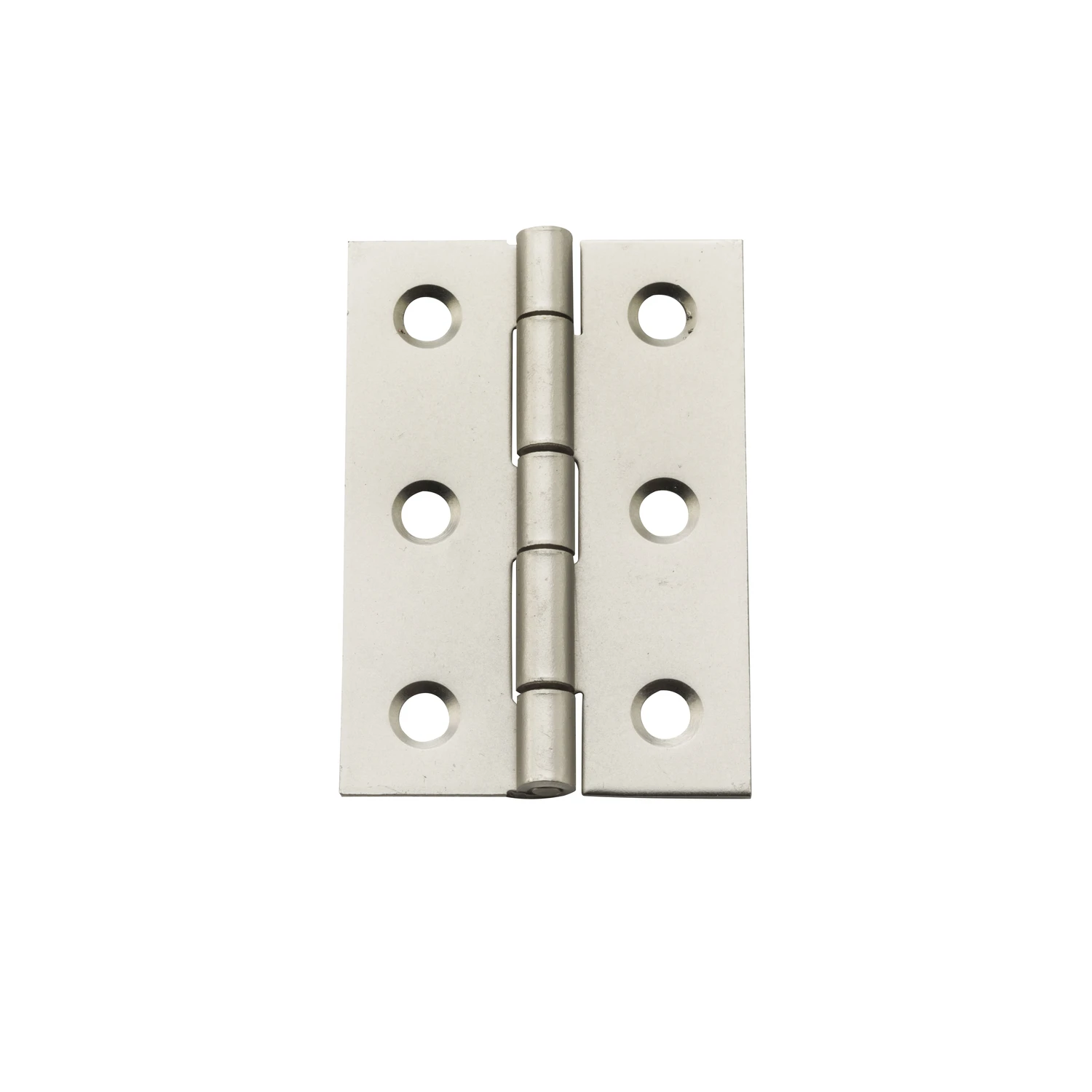 Broad Hinge, Nickel, 2 x 1-3/8 In., 2-Pk.