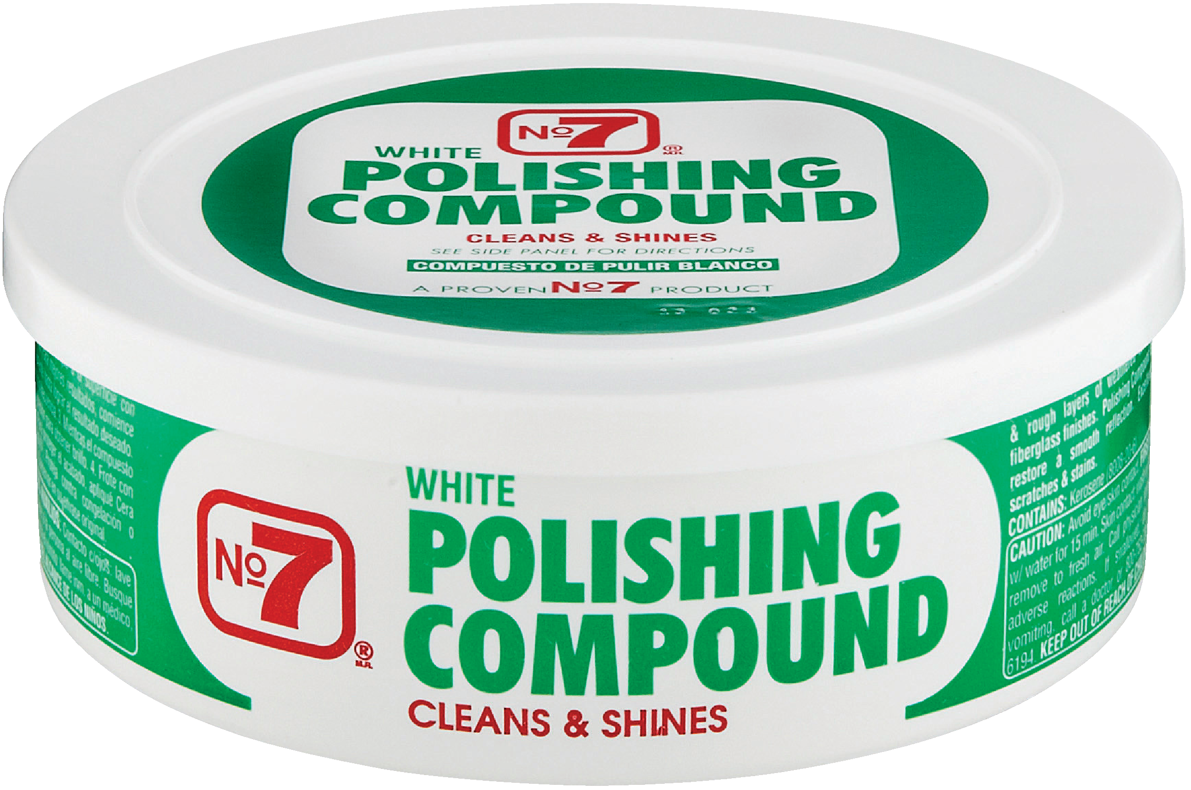 No. 7 White Polishing Compound, 10 oz.