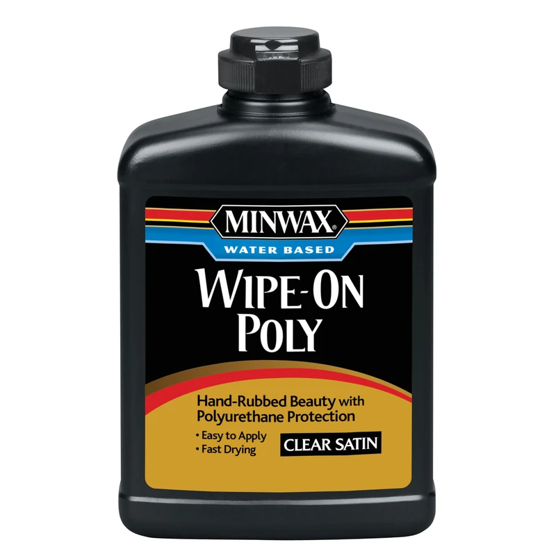 Satin Water-Based Wipe-On Poly Wood Stain, Pt.