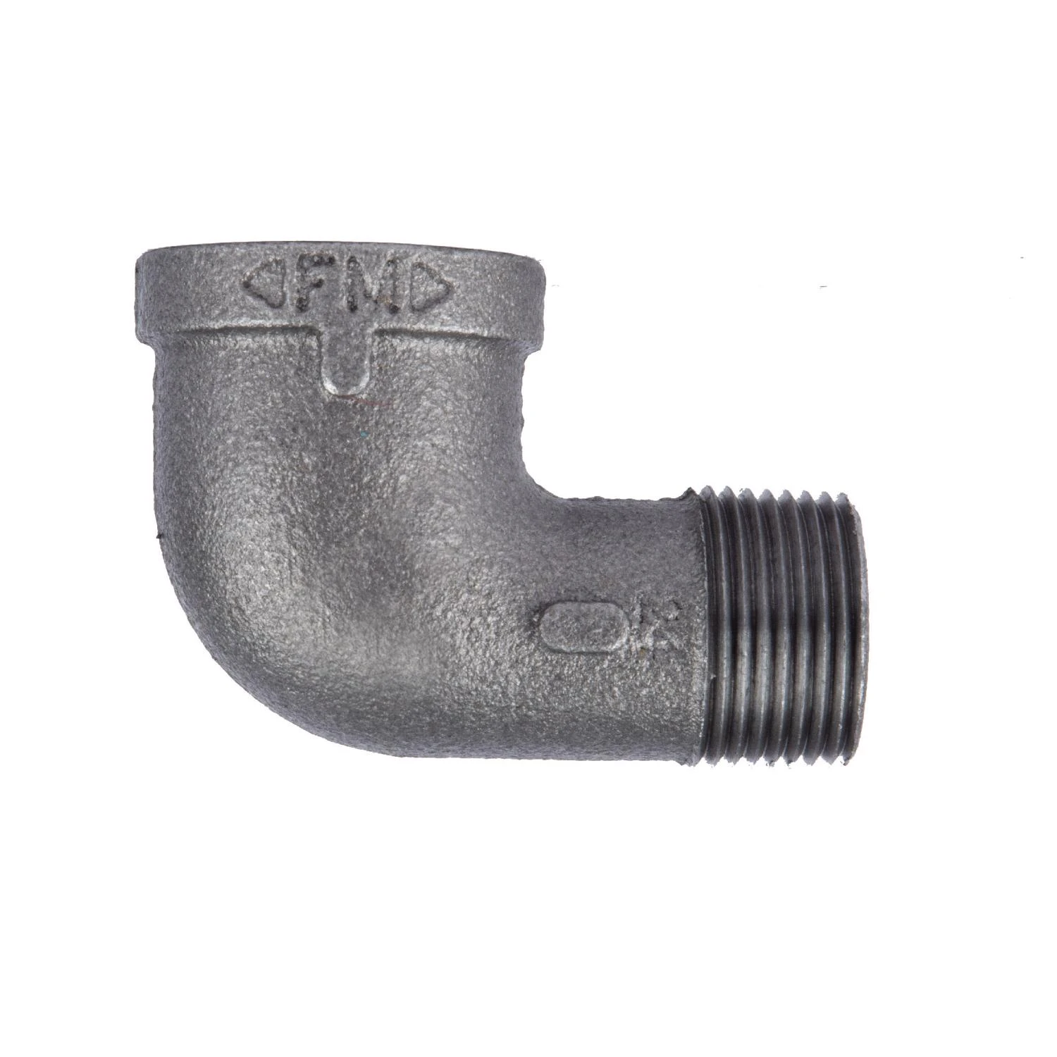 1/2 In. Black Pipe 90 Degree Street Elbow