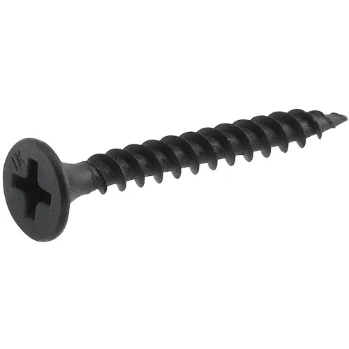 Hardened Steel Drywall Screws, Phillips Flat Bugle Head, Fine-Thread, 1-5/8-In. x #6, 75-Pack