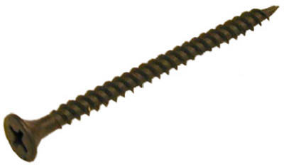 Hardened Steel Drywall Screws, Phillips Flat Bugle Head, Fine-Thread, 1-in. x #6, 100-Pk.