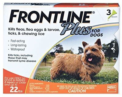 Flea & Tick Killer, For Small Dogs & Puppies, 3-Doses