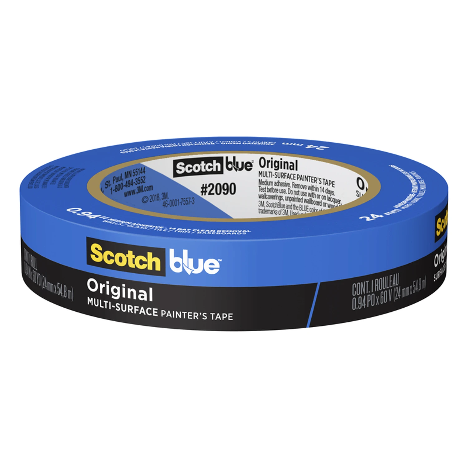 Blue Original Multi-Surface Painter's Tape, .94 In. x 60 Yds.