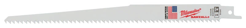 Sawzall Reciprocating Saw Blades, 6 TPI, 9 In., 5-Pk.