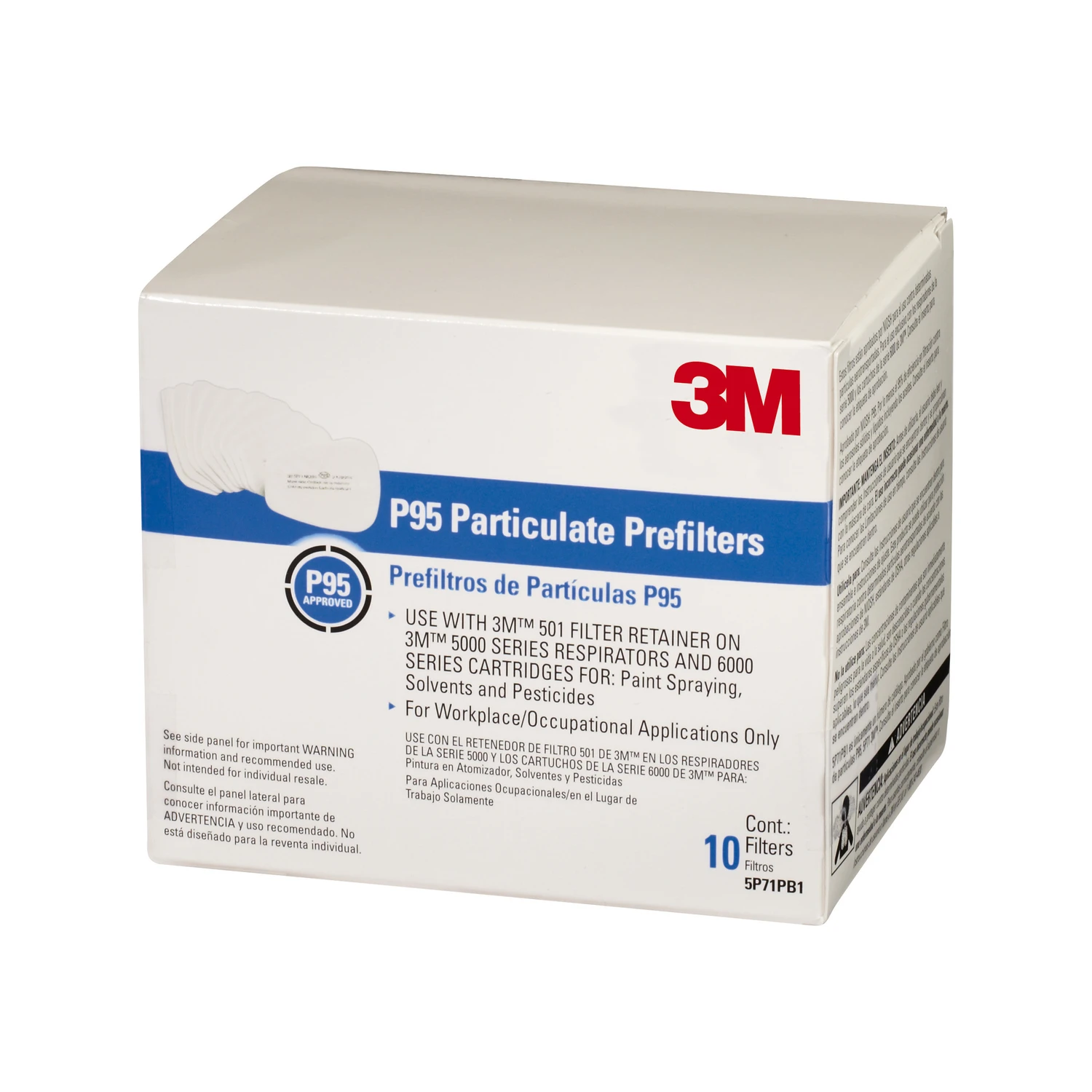 P95 Particulate Filter,10-Pack