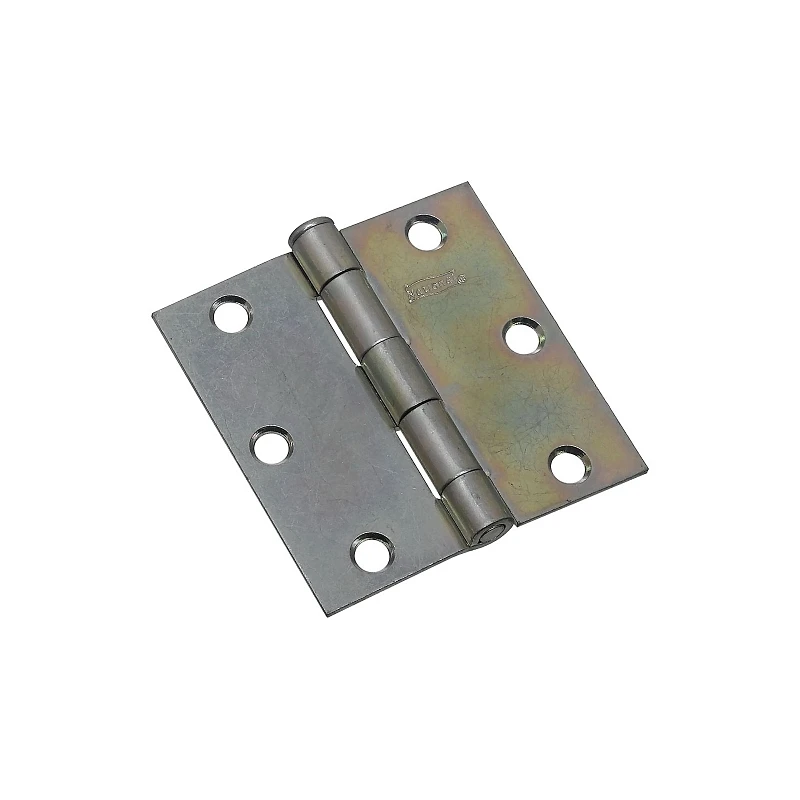 2-Pk., 3 x 3 In. Zinc Broad Hinges
