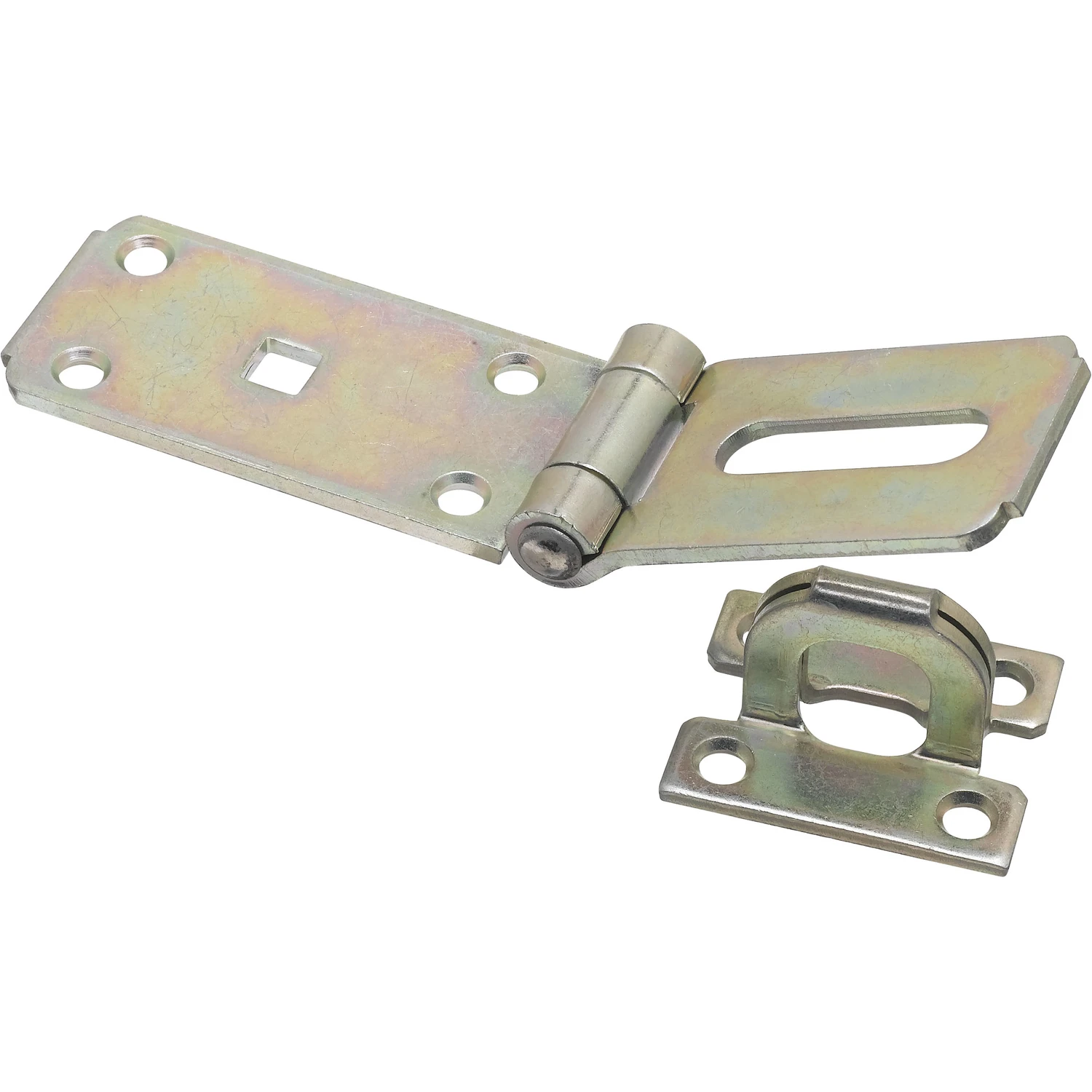 Zinc Hinge Hasp, 7-1/4 In.
