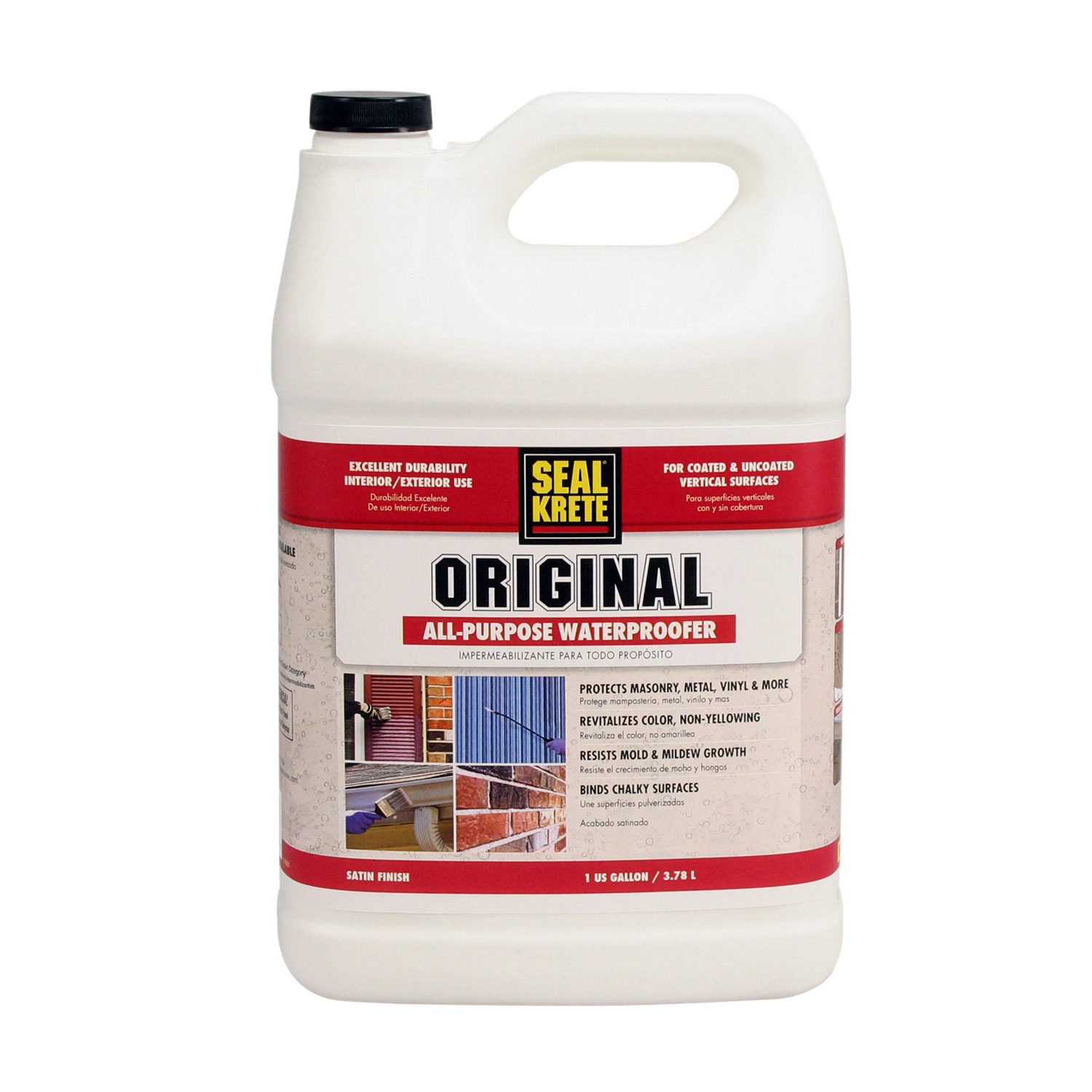 Waterproofing Sealer, Acrylic, 1-Gallon