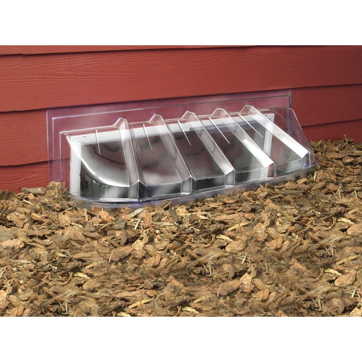 Bubble Window Well Cover, Elongated, 43 x 14 x 12 In.