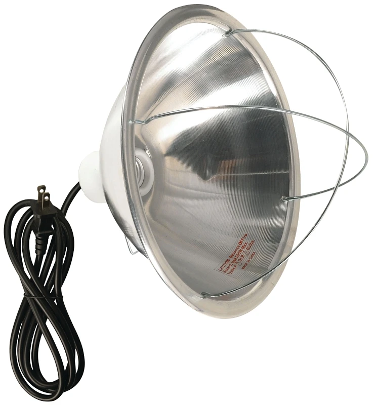 Brooder Lamp, Hanging, 300W, 6-Ft. Cord