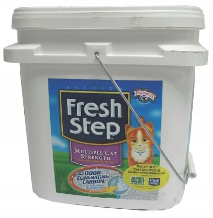 Cat Litter, Multi-Cat Scoopable, Scented, 25 Lbs.
