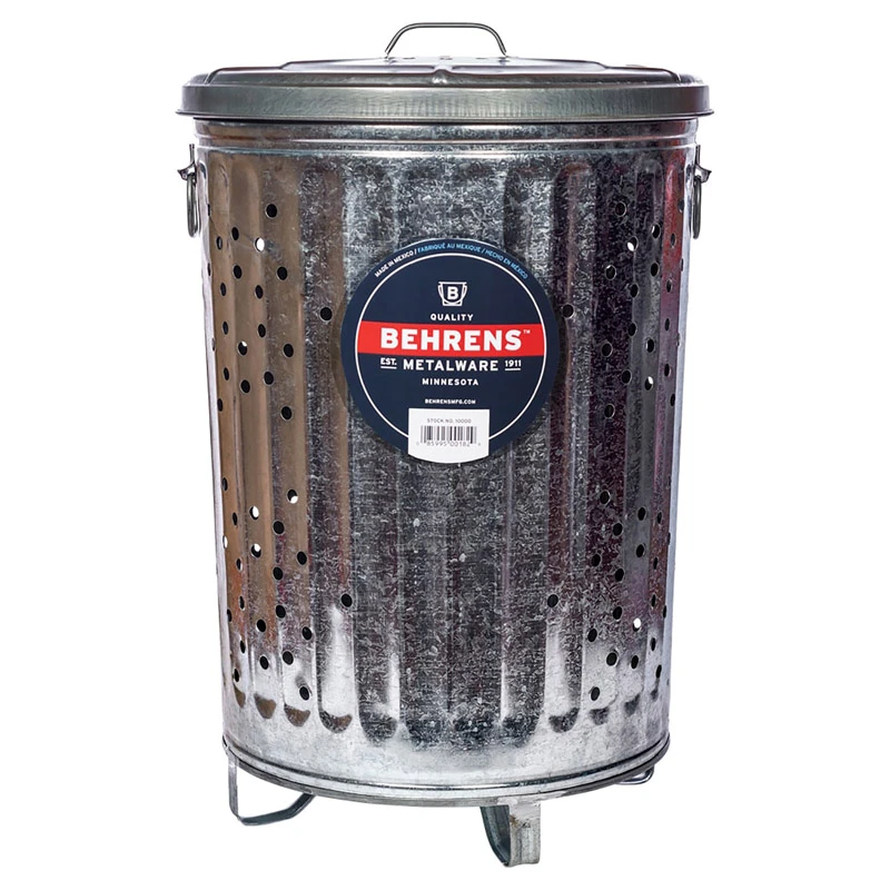 Trash/Burner Composter Can, 20 Gallons