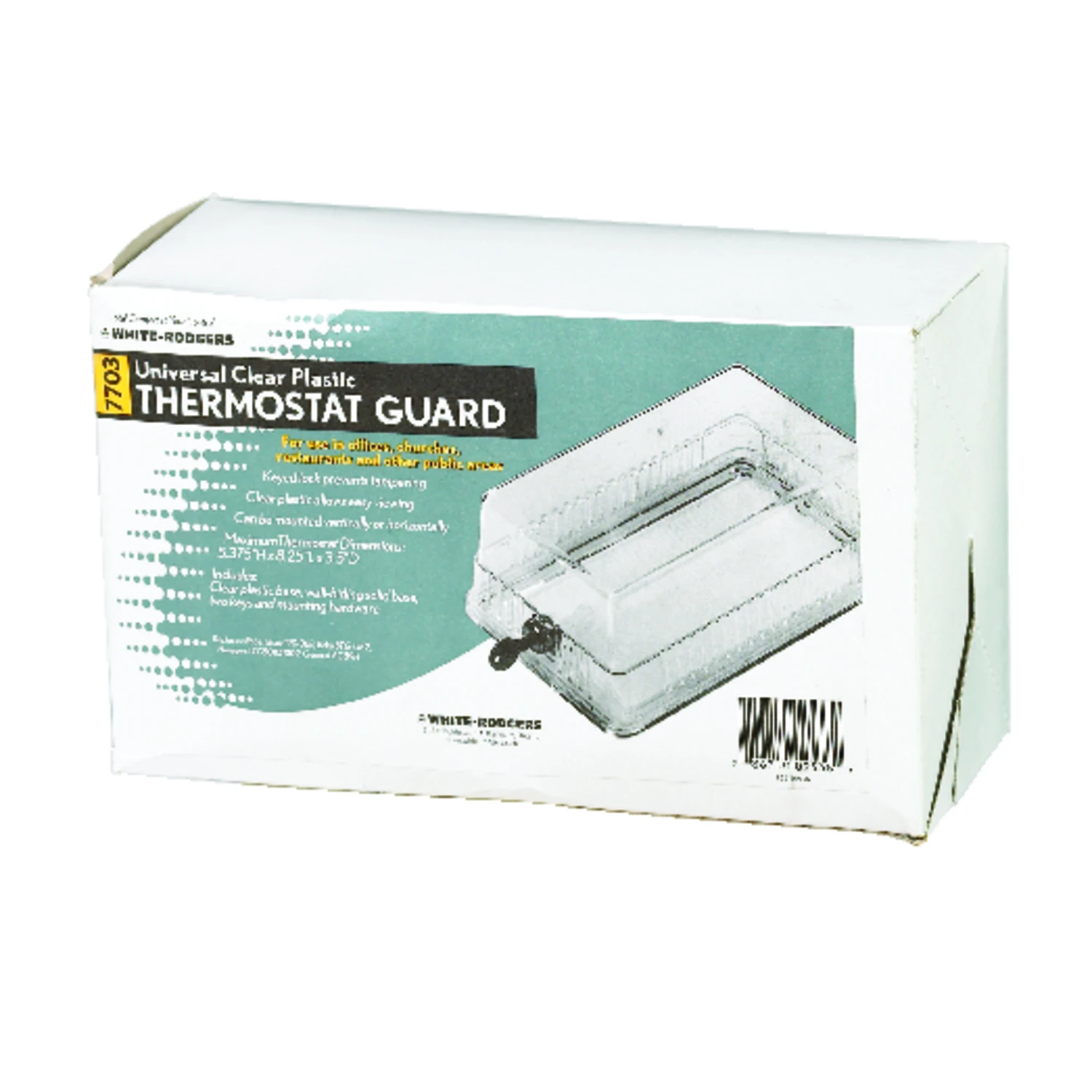 Thermostat Guard, Transparent, Large